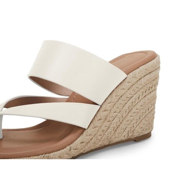 Coutgo women’s wedge sandals NWT size 7.5 sturdy, stylish slip-ons and durable - Picture 5 of 6